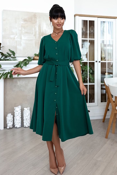 Плаття "Лоріана" зелене