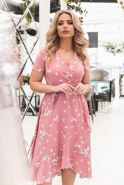 Плаття "Макіато" рожеве