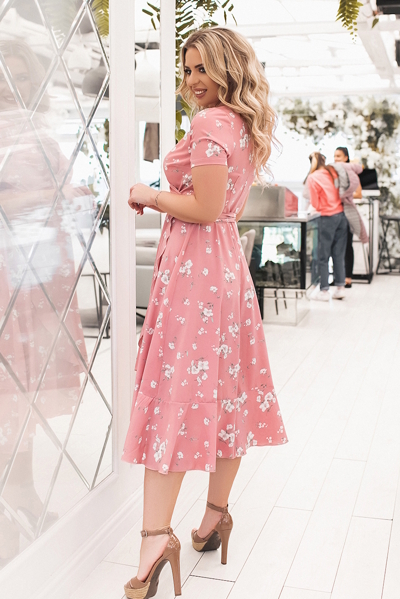 Плаття "Макіато" рожеве