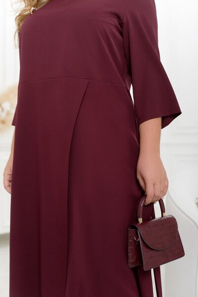 Плаття "Релакс" бордо