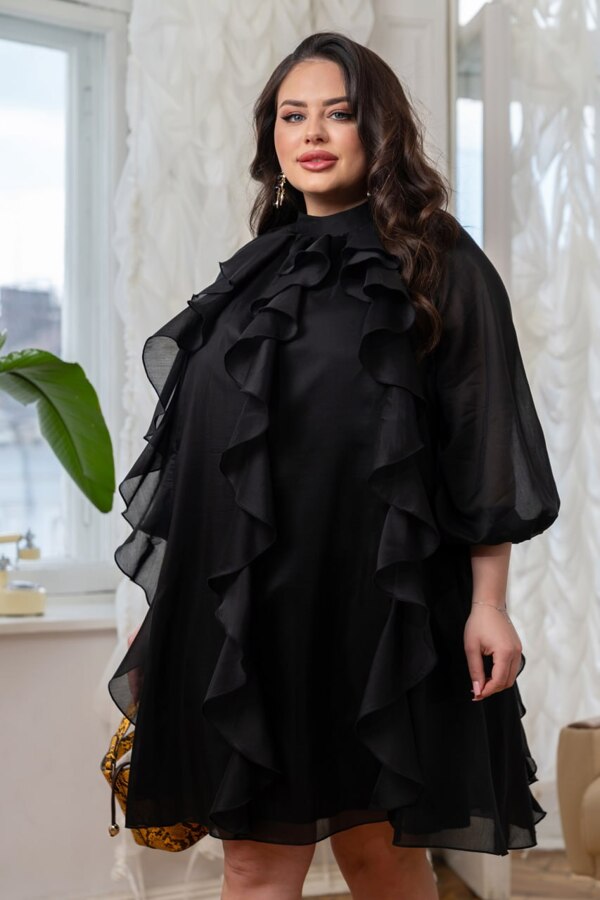 Плаття "Шайн" чорне