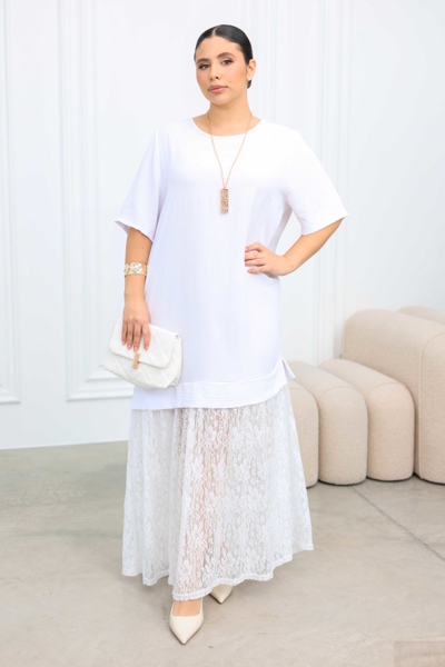 Плаття "Шик" біле