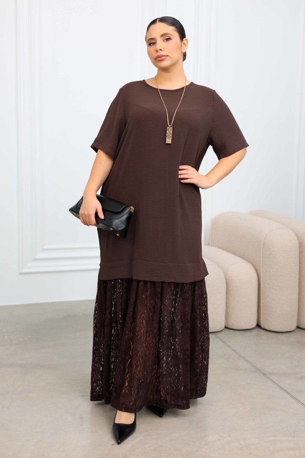 Плаття "Шик" шоколад