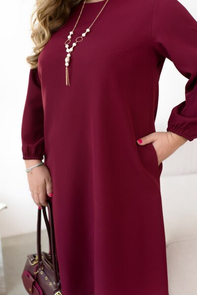 Плаття "Баунті" бордо