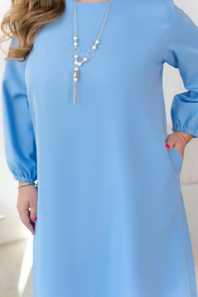 Плаття "Баунті" голубе