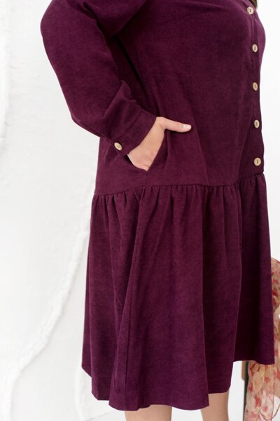 Плаття "Леоніла" бордо