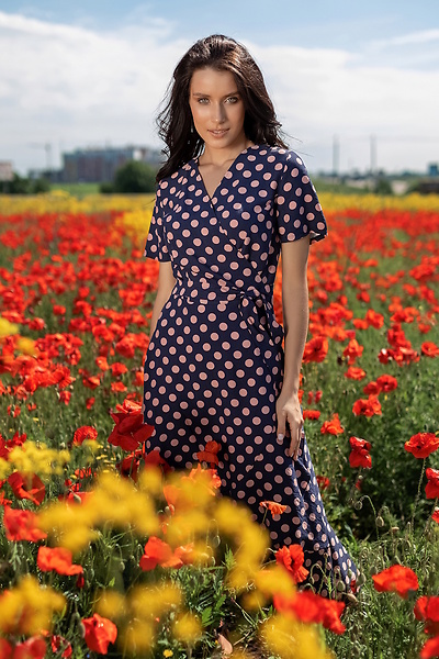 Плаття "Мікі" синє