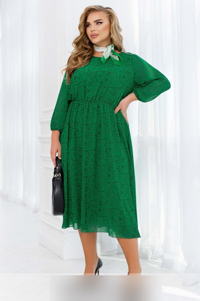 Плаття "Мольберт" зелене