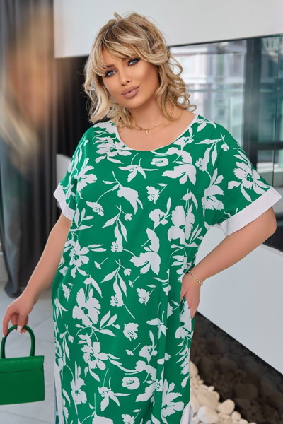 Плаття "Шилі" зелене