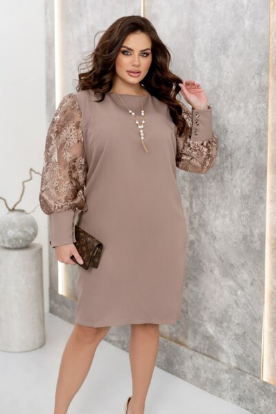 Плаття "Вілена" бежеве