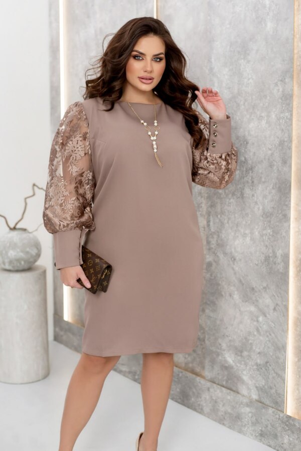 Плаття "Вілена" бежеве