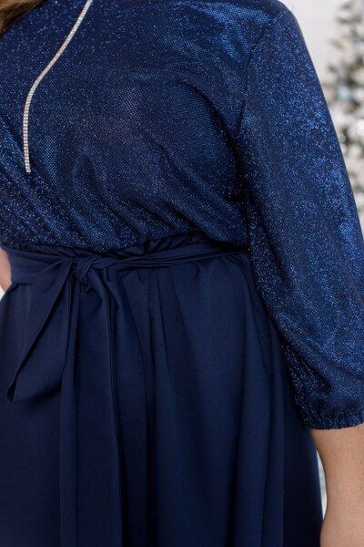 Вечірнє плаття "Барбері" синє