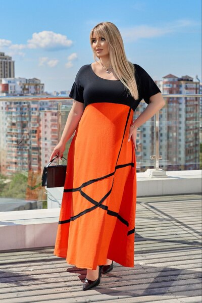 Плаття "Івар" оранжеве