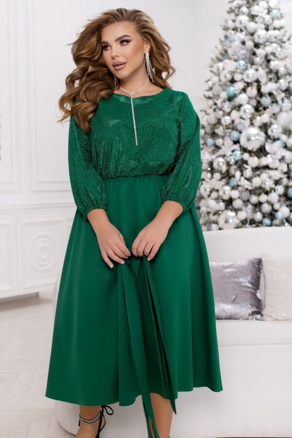 Вечірнє плаття "Барбері" зелене
