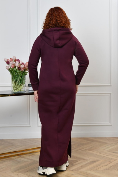 Тепле плаття "Сандра" марсала