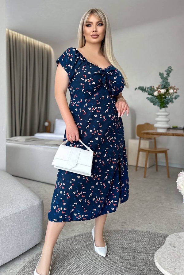 Плаття "Дайнеріс" синє