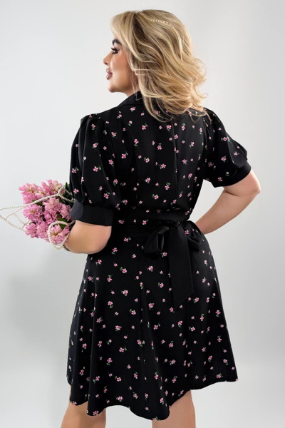 Плаття "Фрезія" чорне
