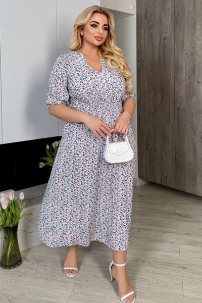 Плаття "Квітнес" біле