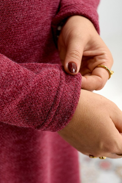 Плаття з ангори "Річі" бордо