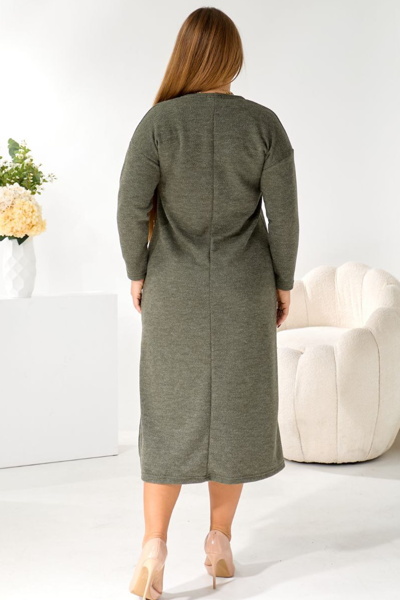 Плаття з ангори "Річі" хакі