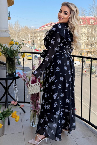 Плаття "Кетрін" чорне