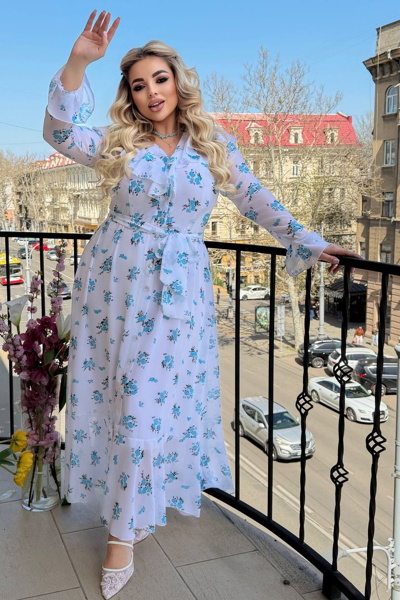Плаття "Кетрін" голубе