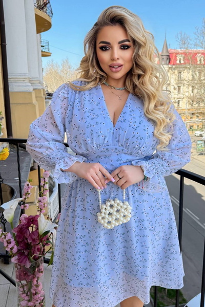 Плаття "Жаміна" голубе