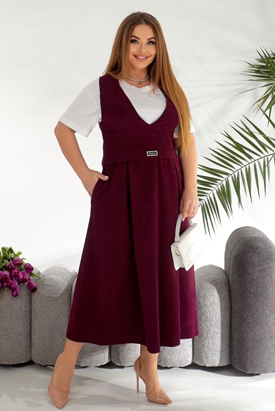 Сарафан "Генрі" бордо
