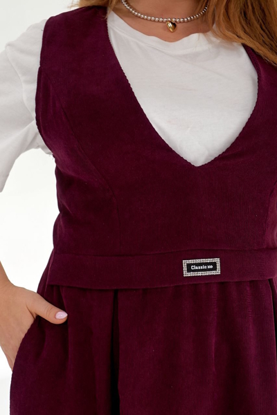 Сарафан "Генрі" бордо