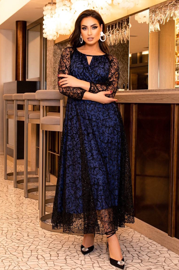 Плаття "Ловелі" електрик Плаття "Ловелі" електрик