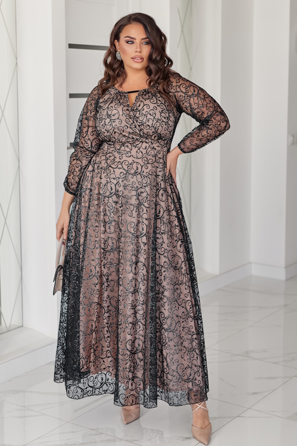 Плаття "Ловелі" бежеве