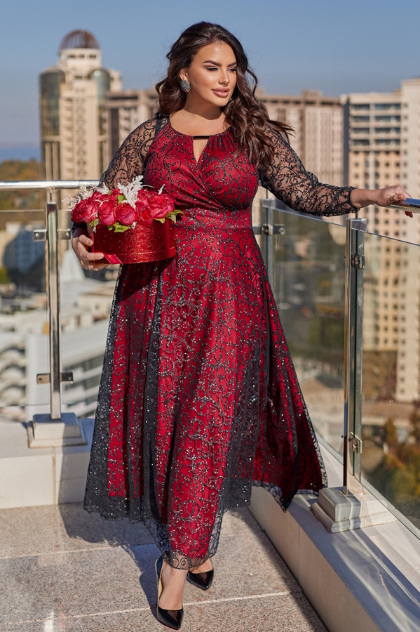 Плаття "Ловелі" червоне