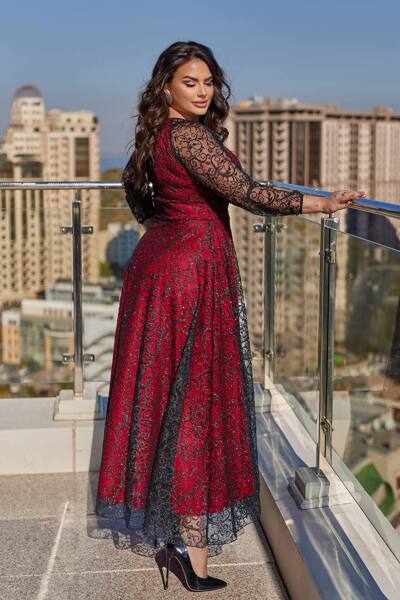 Плаття "Ловелі" червоне