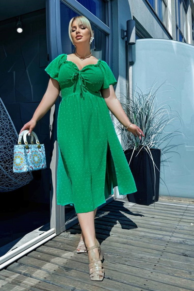 Плаття "Мелен" зелене