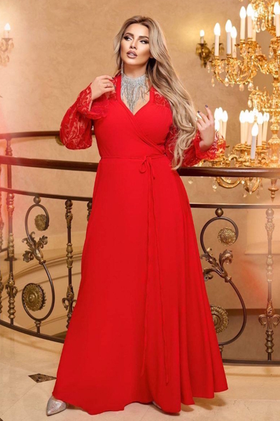 Плаття "Флорида" червоне