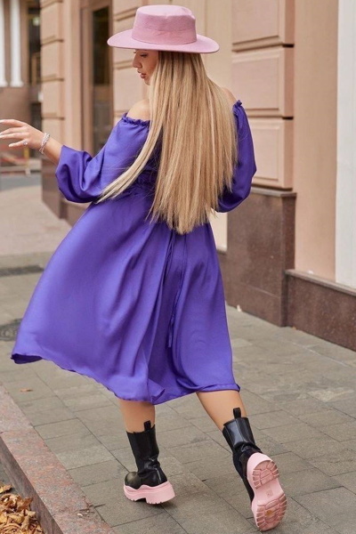 Плаття "Ловелі" фіолетове