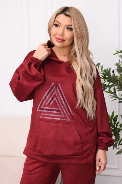 Костюм "Бриз" бордовий