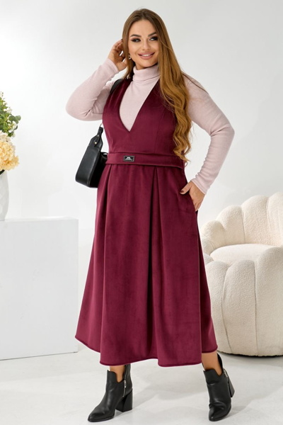 Сарафан "Генрі" бордовий