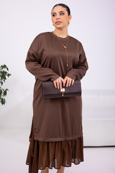 Плаття "Кіпр" шоколад