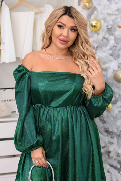 Плаття "Мелен" зелене