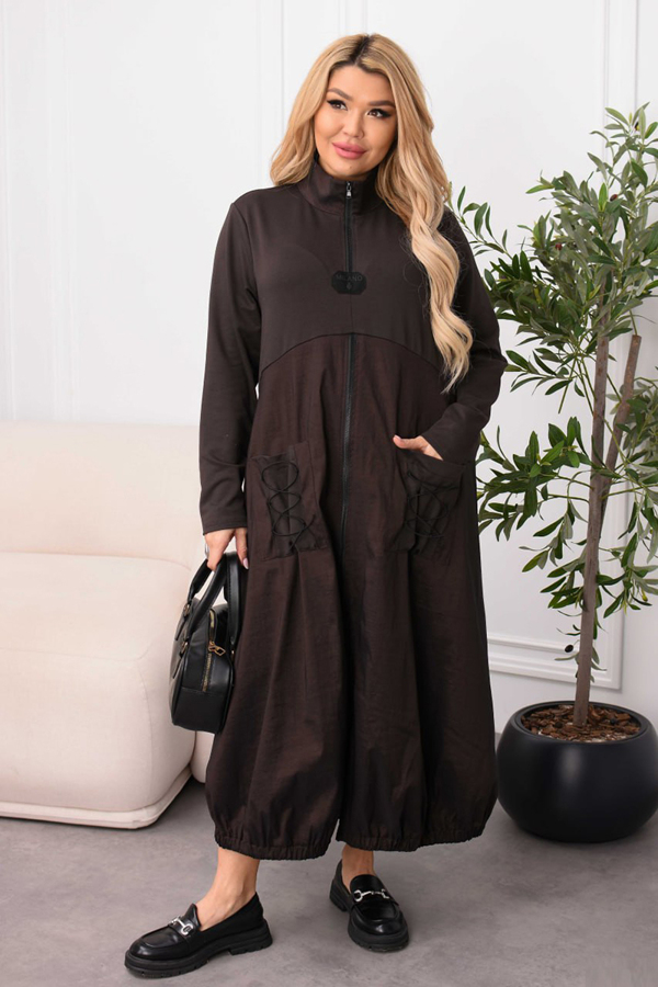Плаття "Портофіно" шоколад