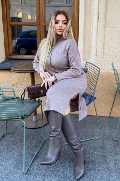 Плаття з ангори "Шейлін" мокко Плаття з ангори "Шейлін" мокко