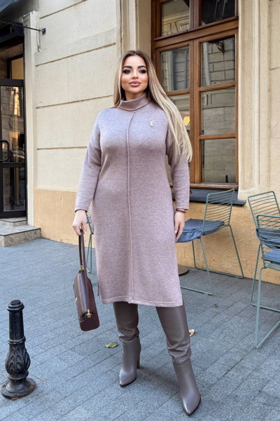 Плаття з ангори "Шейлін" мокко
