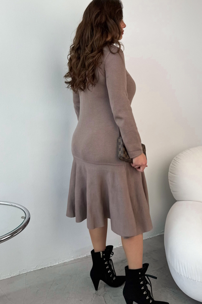 В'язане плаття "Лінет" мокко