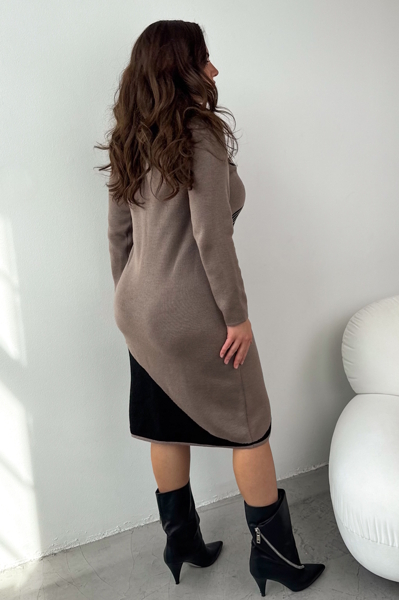 В'язане плаття "Авріл" мокко