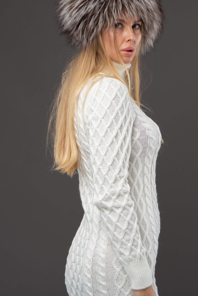 В'язане плаття "Злата" молоко