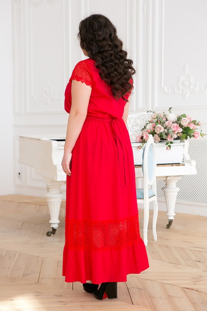 Плаття "Ірена" червоне