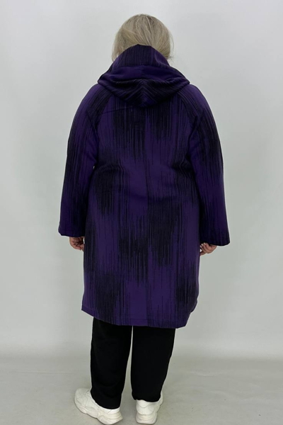 Демисезонне пальто "Хіт" фіолетове