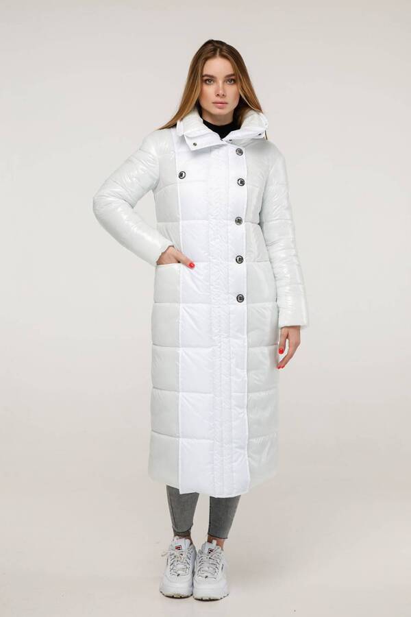 Пуховик "Доріан" молоко