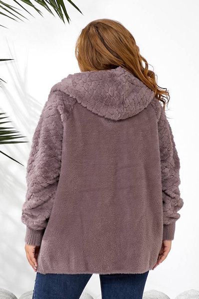 Куртка з альпаки "Амаранта" фрез